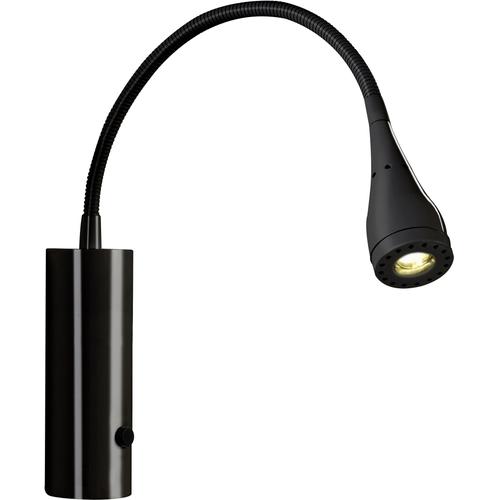 Nordlux LED Leselampe Mento, LED-Board, Warmweiß G (A bis G) schwarz Leselampen Lampen Leuchten