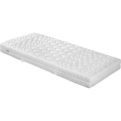 Taschenfederkernmatratze MALIE "Polar Matratze 90x200 cm, 140x200 cm & weitere Größen", weiß (härte2), B:80cm H:19cm L:200cm, Bezug: 63% Polyester, 37% Baumwolle, Matratzen, Matratze H2, H3 Image