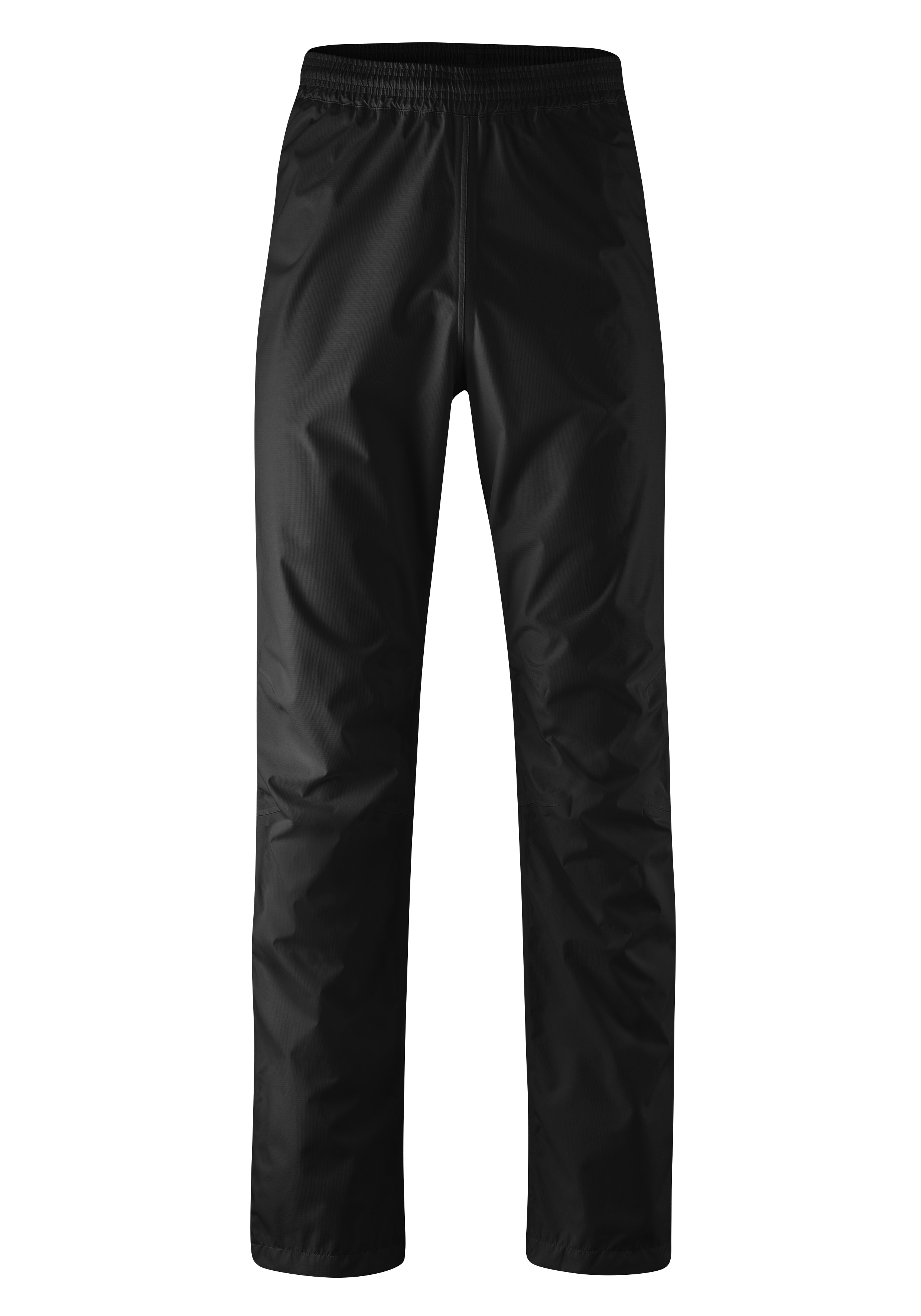 Regenhose GONSO "Save Pants M", Herren, Gr. Normalgrößen, schwarz, 100% Polyester, Hosen Funktionshose Outdoorhose Regenhose, wasserdichte Überhose, Fahrradhose winddicht, getapete Nähte, Semi Fit Image