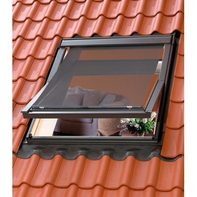 VELUX Hitzeschutz-Markise "mit Haltekrallen MHL 200 5060" Markisen Tageslicht & Hitzeschutz schwarz