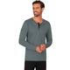 Longsleeve TRIGEMA "TRIGEMA Langarmshirt aus Biobaumwolle" Gr. L, grün (oliv, c2c) Herren Shirts Sport