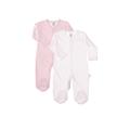 Schlafanzug LILIPUT Gr. 74/80, rosa (rosa, weiß) Kinder Homewear-Sets Baby Erstausstattung