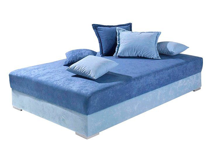 Stapelliege HAPO, blau, Liegefläche B/L: 80cm x 200cm, kein Härtegrad, Daybetten Image