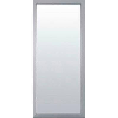 Dekospiegel LENFRA "Karen", silber (silberfarben), B:47cm H:137cm T:2,2cm, MDF, Spiegel, Wandspiegel Image