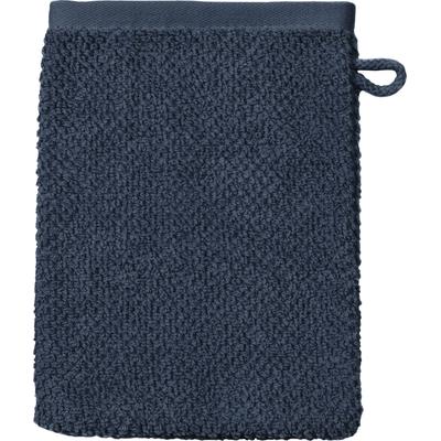 Waschhandschuh ROSS "SELECTION", blau (nachtblau), B:16cm L:21cm, Frottier, Handtücher (Packung), 100 % Bio-Baumwolle Image
