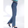 5-Pocket-Jeans CASUAL LOOKS, Damen, Gr. 22, Kurzgrößen, blau (blau, stone, washed), 98% Baumwolle, 2% Elasthan, unifarben, lang, Jeans
