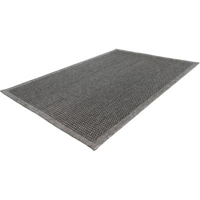 Teppich CALO-DELUXE "Perugia 1060" Gr. 3, silber (silberfarben), B:120cm H:7mm L:170cm, Kunstfaser, Teppiche, In- und Outdoor geeignet, Wohnzimmer Image