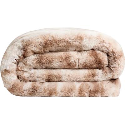 Wohndecke STAR HOME TEXTIL "Marmor", beige, B:140cm L:190cm, Wohndecken, besonders weich, hochwertig, Kuscheldecke Image