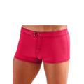 Boxer-Badehose BENCH., Herren, Gr. 8, N-Gr, rot, Polyamid, unifarben, Badehosen, mit seitlichem Logoprint