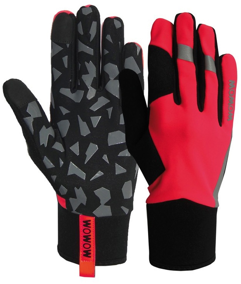 „Fahrradhandschuhe WOWOW „“Early Fog““ Handschuhe Gr. XXL, rot Fahrradhandschuhe“