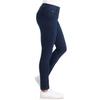 Ankle-Jeans WONDERJEANS "Ankle", Damen, Gr. 42, Länge 28, blau (dunkelblau used), Denim/Jeans, Obermaterial: 65% Baumwolle, 29% Polyester, 6% Elasthan, Abriebeffekte, casual, figurbetont knöchelfrei, Jeans 5-Pocket-Jeans, Schmale leicht verkürzte Form
