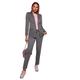 Jackenblazer CREATION L "Blazer" Gr. 38, grau (anthrazit) Damen Blazer