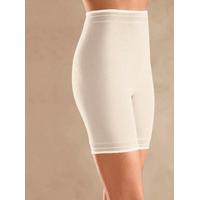 Lange Unterhose CONTA Gr. 46, 1 St., weiß (wollweiß) Damen Unterhosen Lange