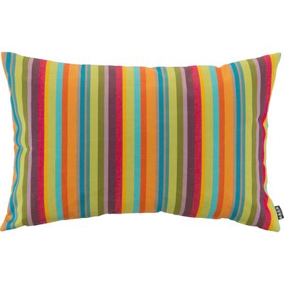Dekokissen H.O.C.K. "Yucatan Outdoor Kissen", bunt (bunt, gestreift), B:60cm H:10cm L:40cm, Dekokissen_Sitzkissen_Kissenhüllen, mit bunten Streifen Image