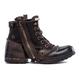 Bikerboots REPLAY "CLUTCH" Gr. 42, braun (dunkelbraun, used) Herren Schuhe Boots Schnürboots Workerboots Stoffschuhe