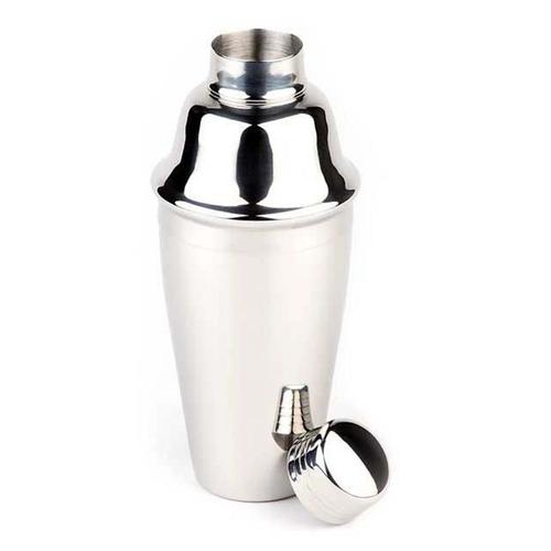 Cocktail Shaker APS silberfarben Baraccessoires Weinaccessoires aus hochglanzpoliertem Edelstahl