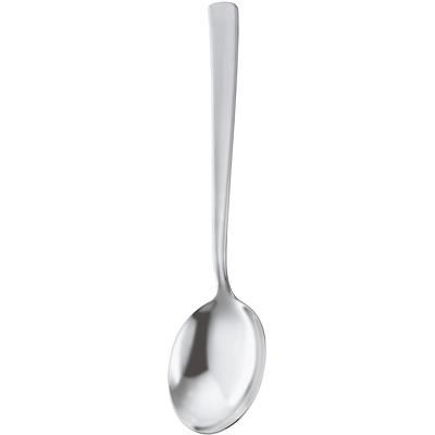 Schöpflöffel RÖSLE "VS 600", silber (silberfarben), -, Edelstahl 18/10, Kochlöffel, Gemüselöffel aus Edelstahl 18/10, spülmaschinengeeignet