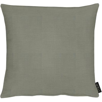 Dekokissen APELT "Apart" Gr. 2, grau (grau, unifarben), B:48cm H:5cm L:48cm, Polyester, Dekokissen_Sitzkissen_Kissenhüllen, Kissenhülle mit Füllung, 1 Stück Image