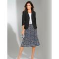 Blusenblazer "Blusenblazer" Gr. 44, schwarz Damen Blazer Blusenjacken