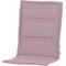 Siena Garden Sesselauflage Musica, flexible Haltebänder, BxT: 48x110 cm rosa Gartenstuhlauflagen Gartenmöbel-Auflagen Gartenmöbel Gartendeko