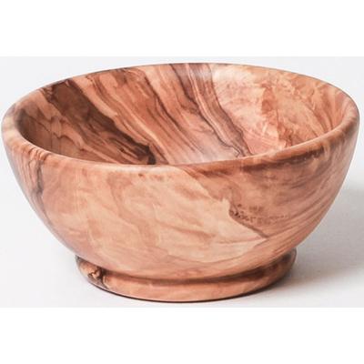 Obstschale BERARD FRANCE 1892, braun (holzfarben), B:15cm H:7cm T:15cm Ø:15cm, Olivenholz, Schüsseln, Olivenholz aus zertifizierter Forstwirtschaft, jedes Stück ein Unikat Image
