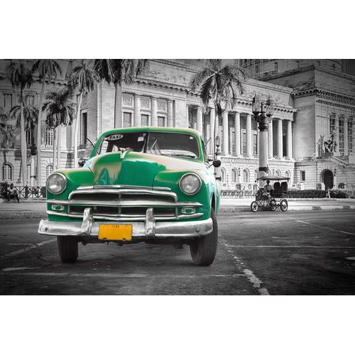 „PAPERMOON Fototapete „“Oldtimer Havanna““ Tapeten Gr. B/L: 2,50 m x 1,86 m, Bahnen: 5 St., bunt Fototapeten“