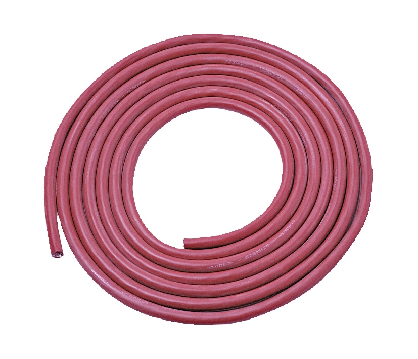 Silikonkabel KARIBU, rot, Ø:50mm, Kabel, 3 x 1,5 mm², 3,0 Meter, für Saunaleuchte Image