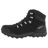 Wanderschuh JACK WOLFSKIN "REFUGIO TEXAPORE MID M", Gr. 46, schwarz, Leder, Textil, Synthetik, sportlich, Schuhe, Wasserdicht