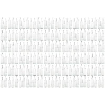 Fototapete ARCHITECTS PAPER "Bottles", grau (grau, weiß), B:4m L:2,7m, Vlies, Tapeten, Vlies, Wand, Schräge