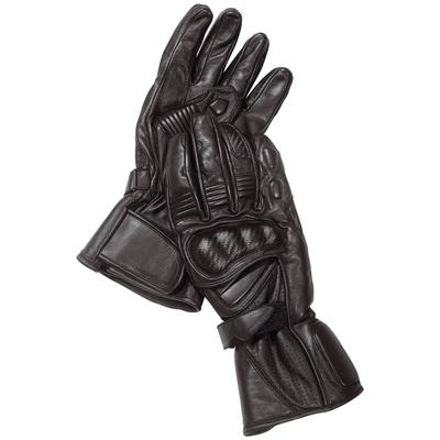 Motorradhandschuhe ROLEFF "RO 24" Handschuhe Gr. XS, schwarz Motorradhandschuhe