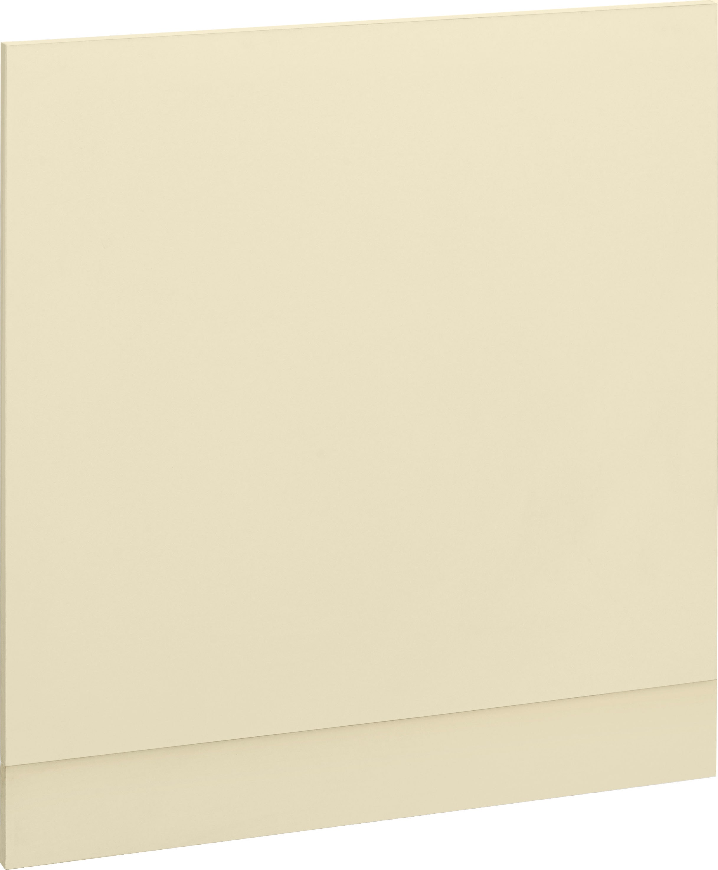 Frontblende WIHO KÜCHEN "Unna", beige (front und korpus: magnolia), B:59,4cm H:56,5cm, Holzwerkstoff, Möbelblenden, Abdeckblende, 60 cm breit, für teilintegrierbaren Geschirrspüler Image