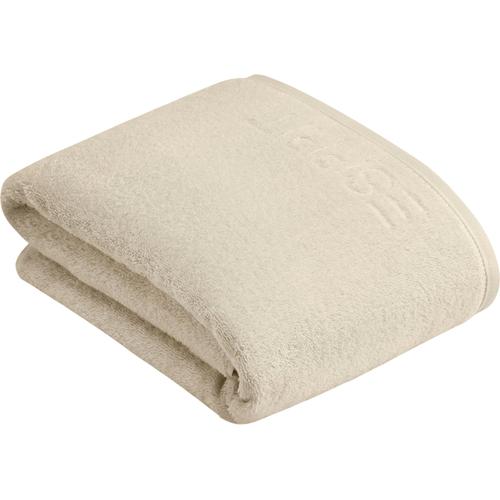„Saunatuch ESPRIT „“Modern Solid““ Handtücher (Packung) Gr. B/L: 100 cm x 150 cm (1 St.), beige (sand) Saunatücher vegan produziert“