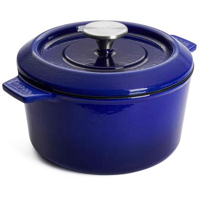 Kochtopf WOLL "Iron" Töpfe Gr. 2,8 l + Ø 20cm + Höhe 11cm, blau Ø 20 cm, Induktion