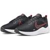 Laufschuh NIKE "DOWNSHIFTER 12", Gr. 47,5, schwarz-weiß (schwarz, weiß, dk, smoke, grau, lt, smoke, grau), Textil, sportlich, Schuhe