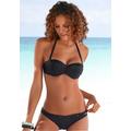 Bügel-Bandeau-Bikini BRUNO BANANI Gr. 42, Cup E, schwarz Damen Bikini-Sets Ocean Blue