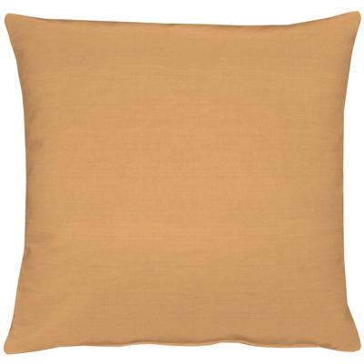 Dekokissen APELT "Imperial", braun (kupferfarben, unifarben), B:45cm L:45cm, Seide, Dekokissen_Sitzkissen_Kissenhüllen, Kissenhülle mit Füllung, 1 Stück Image