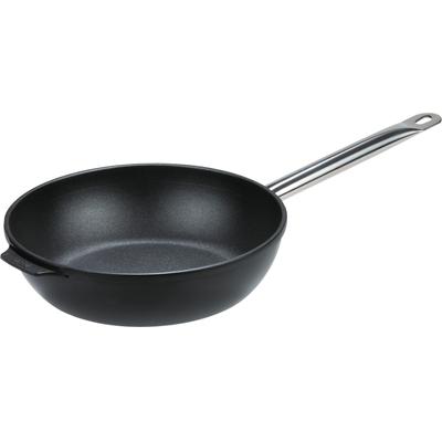 Sauteuse GSW "Titanium FerroTherm", schwarz, H:8,3cm Ø:32cm, Töpfe, Induktion
