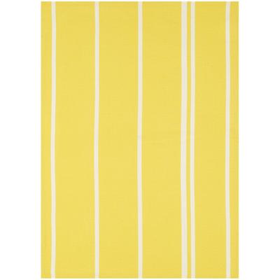 Geschirrtuch STUCO "Streifen", gelb (sonnengelb, weiß), B:50cm L:70cm, 100% Baumwolle, Geschirrtücher, mit jacquardartiger Streifenwebung Image