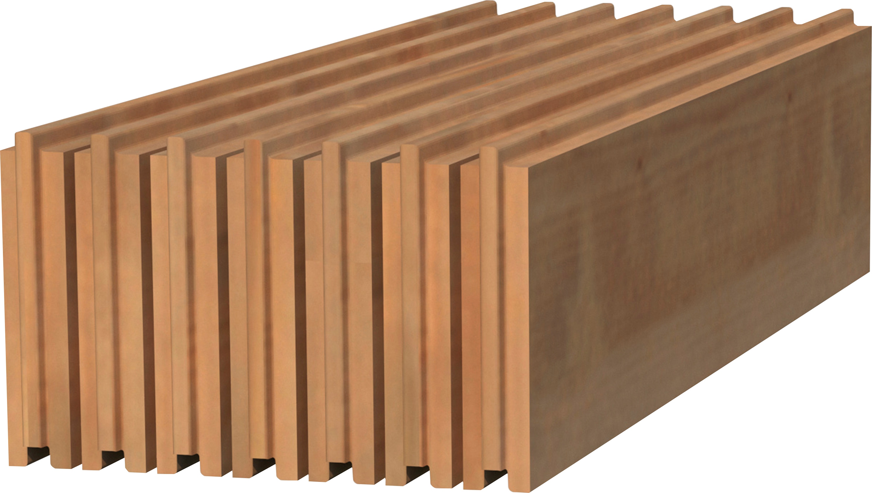 Gartenhaus-Fußboden PALMAKO, braun (hellbraun), B:426cm H:1,9cm T:426cm, Holzwerkstoff, Gartenhaus-Fußböden, passend für Gartenhaus Britta 17,5 m3 Image