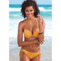 Push-Up-Bikini BUFFALO Gr. 36, Cup C, gelb Damen Bikini-Sets Ocean Blue