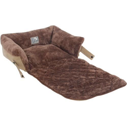 "HEIM Tierbett ""Safari"" Tierbetten Gr. B/H/L: 70 cm x 16 cm x 60 cm, braun (braun, beige) Hundebetten -decken"