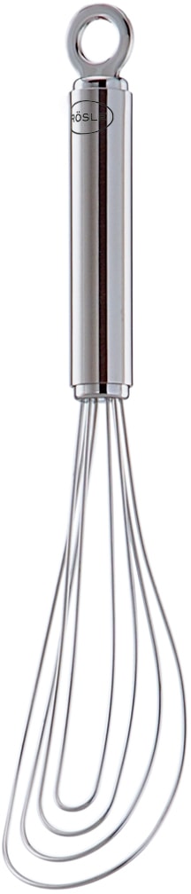Schneebesen RÖSLE, silber (silberfarben), B:4,5cm H:2,5cm, Edelstahl 18/10, Schneebesen, Tellerbesen in Profi-Qualität, Edelstahl 18/10, spülmaschinengeeignet Image