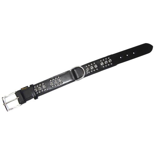"HEIM Hunde-Halsband ""Power"" Tier-Halsbänder schwarz, Länge: 50-70 cm Gr. 44 cm - 60 cm, schwarz Hundehalsbänder"