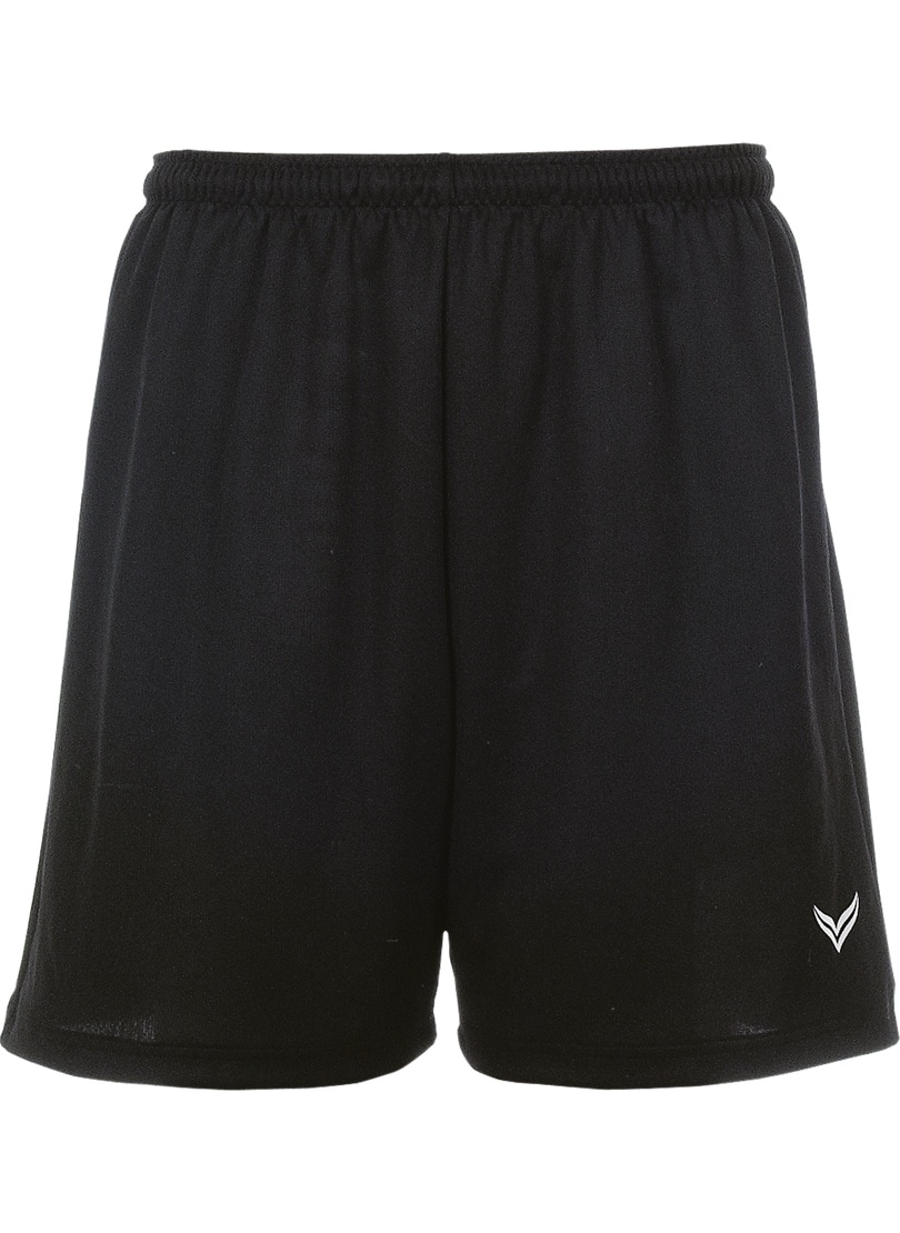 Trainingshose TRIGEMA "TRIGEMA Sporthose/Bermuda", Kinder, Gr. 128, Normalgrößen, schwarz, 100% Polyester, Hosen Image