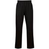 Sweathose TRIGEMA "TRIGEMA Freizeithose aus Sweat-Qualität", Damen, Gr. XL, US-Größen, schwarz, 70% Baumwolle, 30% Polyester, sportlich, Hosen