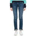 Slim-fit-Jeans QS "Catie Slim" Gr. 38, Länge 32, blau (blue denim medium32) Damen Jeans Röhrenjeans