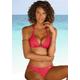 Triangel-Bikini BRUNO BANANI Gr. 42, Cup C, rot Damen Bikini-Sets Ocean Blue