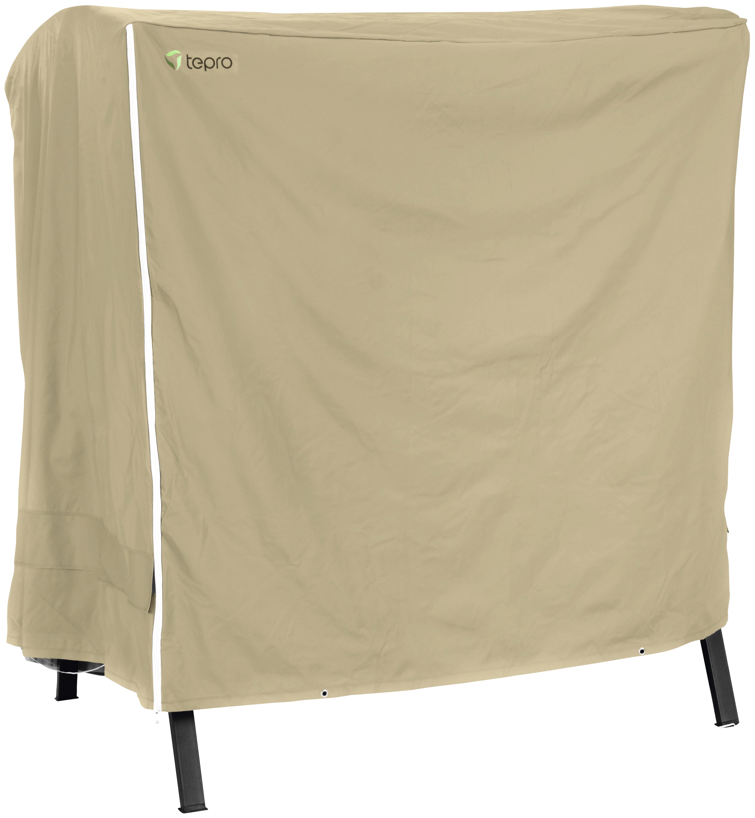 Abdeckhaube TEPRO "Universal", beige, B:150cm H:150cm T:145cm, Polyester, Hüllen, für Garten-/Hollywoodschaukel mit 150 cm Breite Image