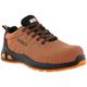 HEROCK Sicherheitsschuh "Titus S1P Niederige Sicherheitssneakers" Schuhe Gr. 42, orange Sicherheitsschuhe