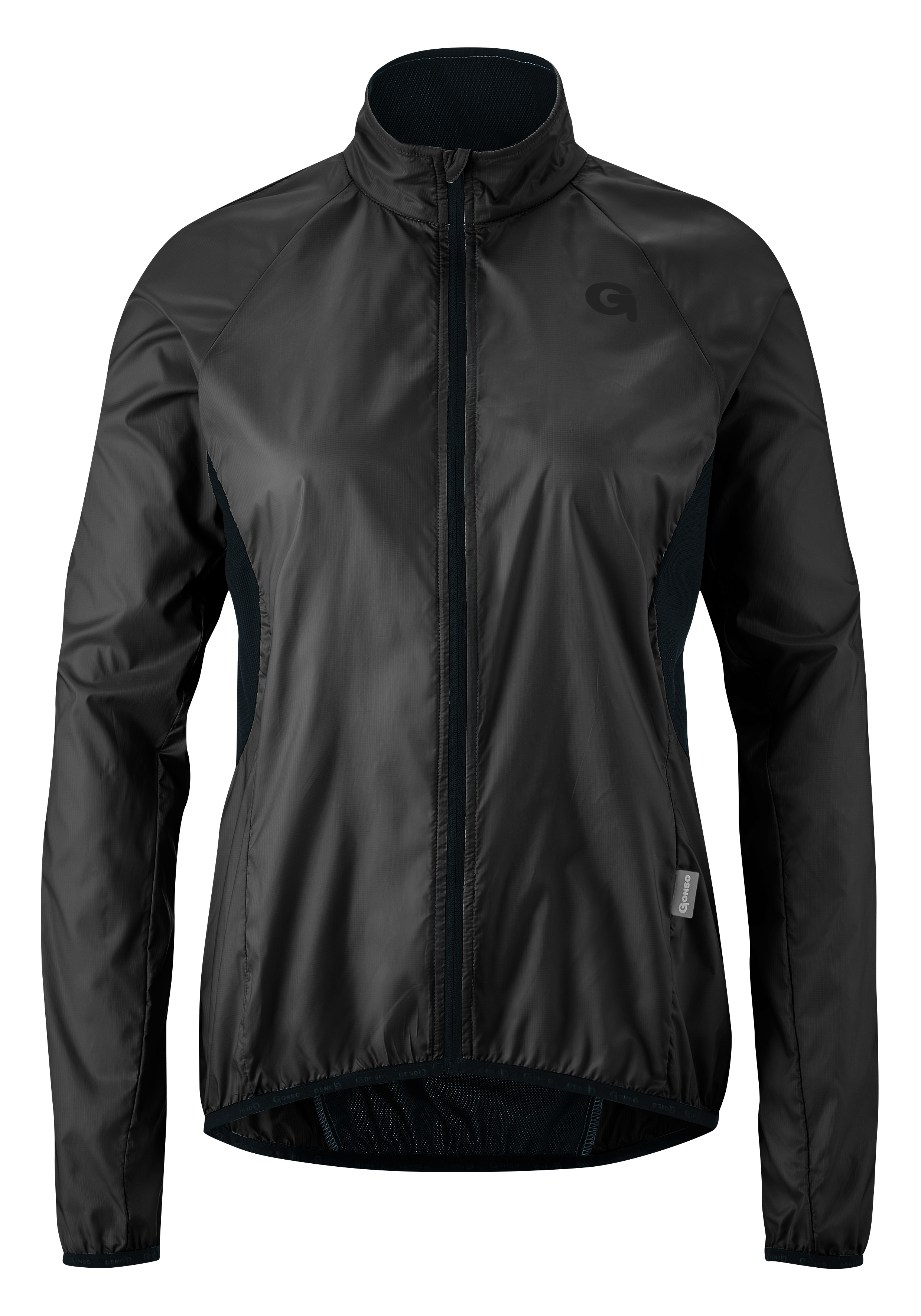 Fahrradjacke GONSO "Scrivia", Damen, Gr. 38, schwarz, 100% Polyester, Jacken, Extra leicht, 100% winddicht Image